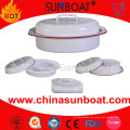 Sunboat Chicken Dish Backofen Backblech Emaille Röster